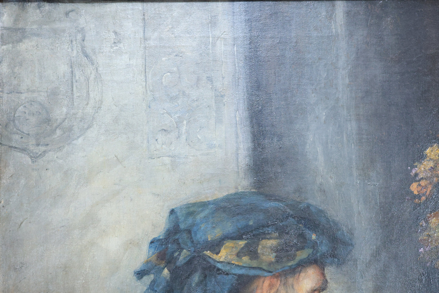 Maria Philips-Weber Painting of a Woman at Prayer