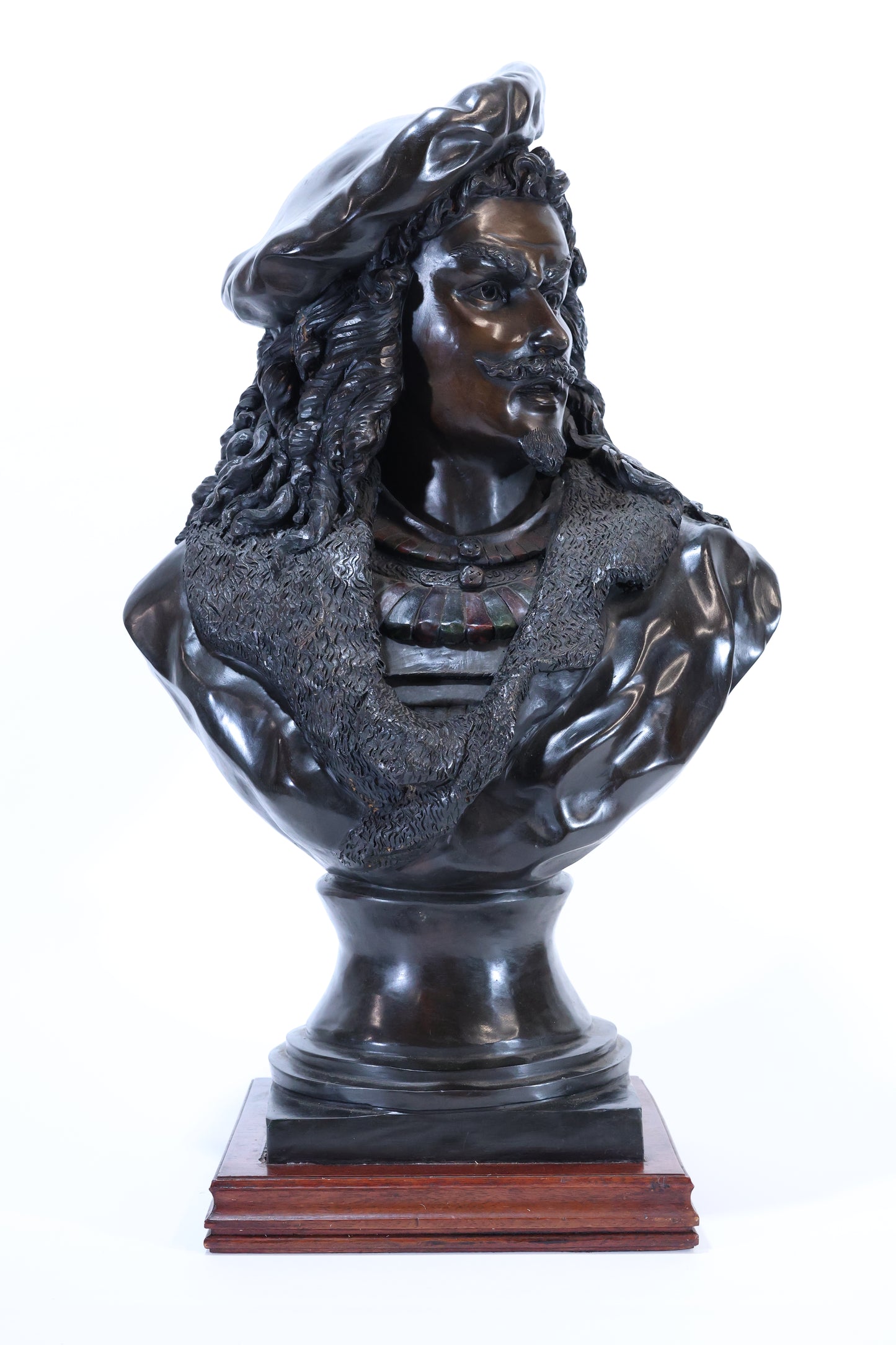 Bronze Bust of a Renaissance Gentleman