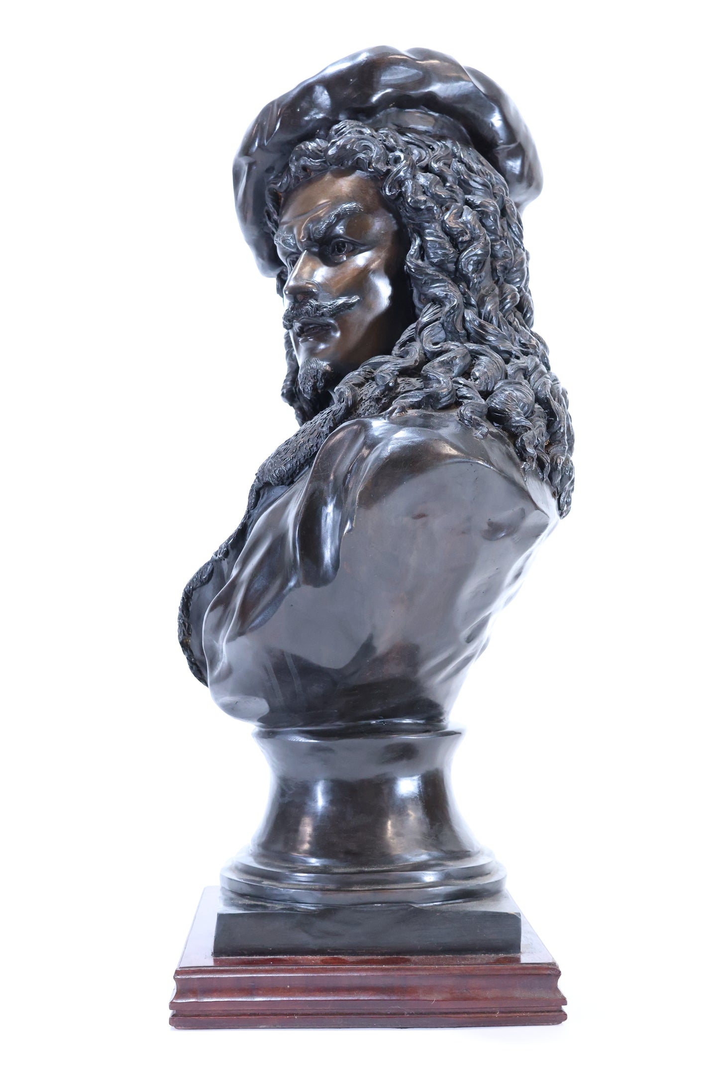 Bronze Bust of a Renaissance Gentleman