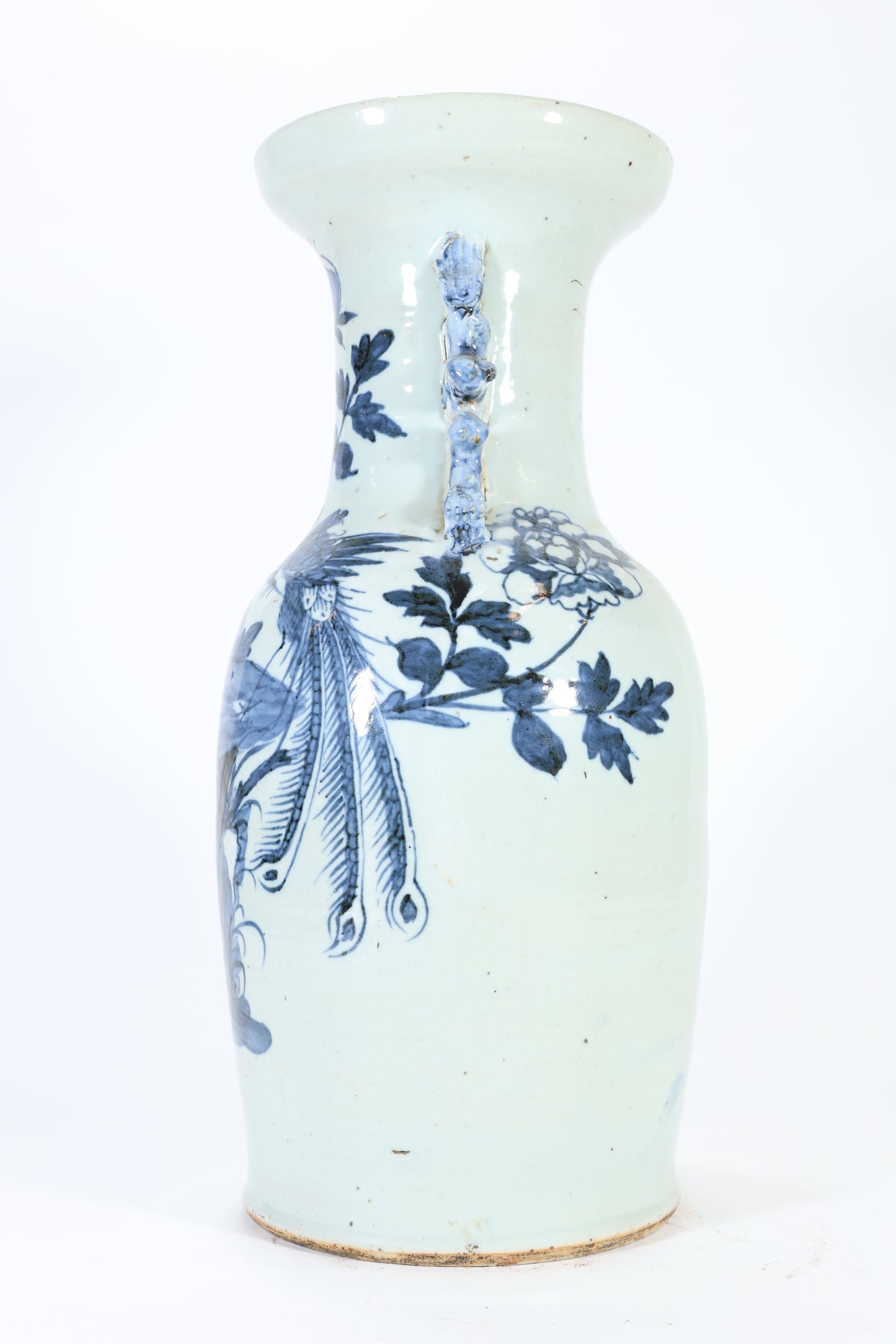 A 19th C. Chinese Porcelain Blue & White Vase