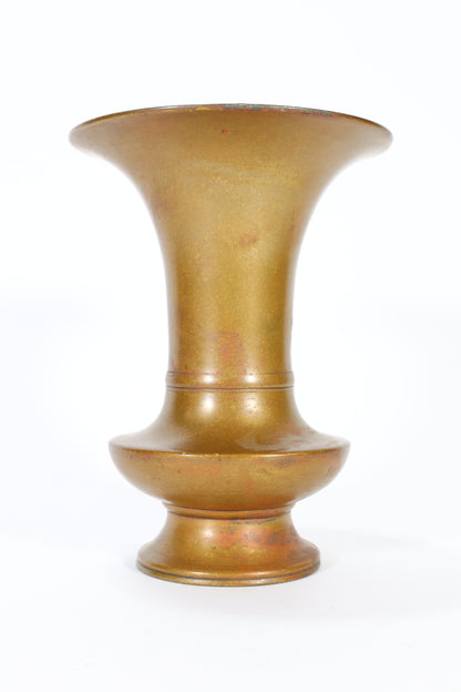 Chinese Bronze Gu-Form Vase