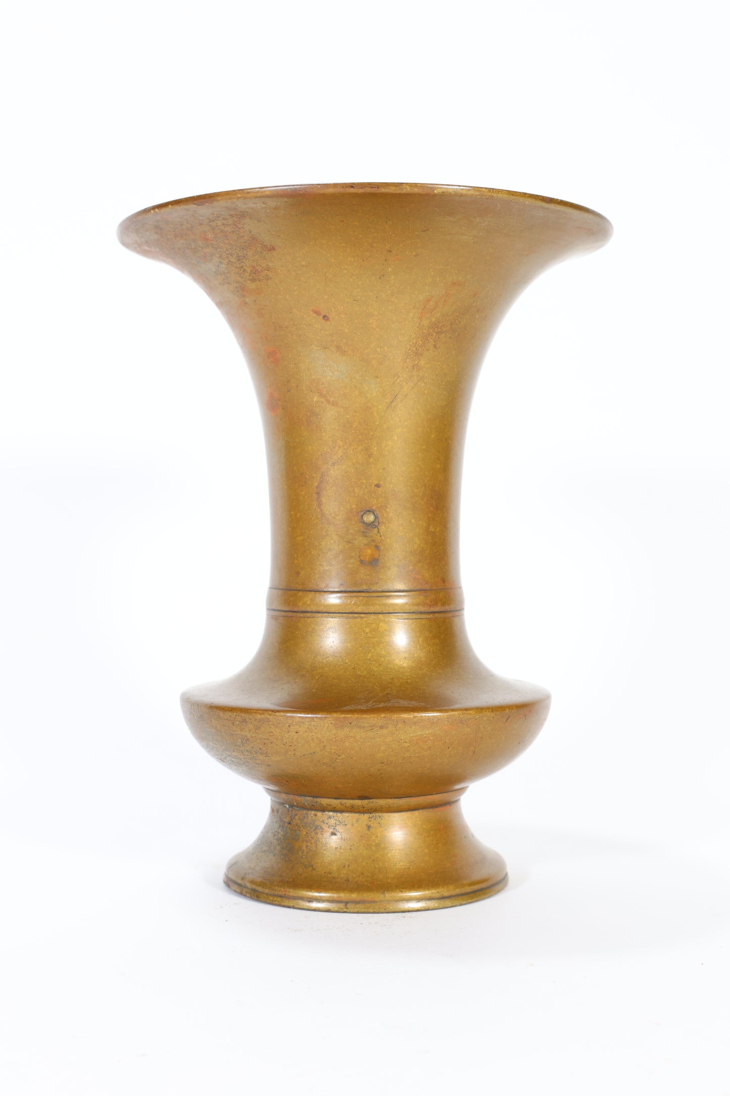 Chinese Bronze Gu-Form Vase