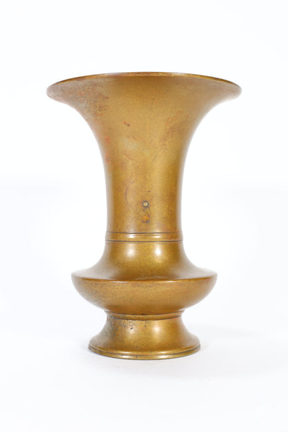 Chinese Bronze Gu-Form Vase