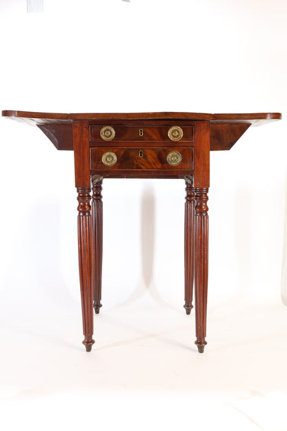 Regency Mahogany Pembroke Table