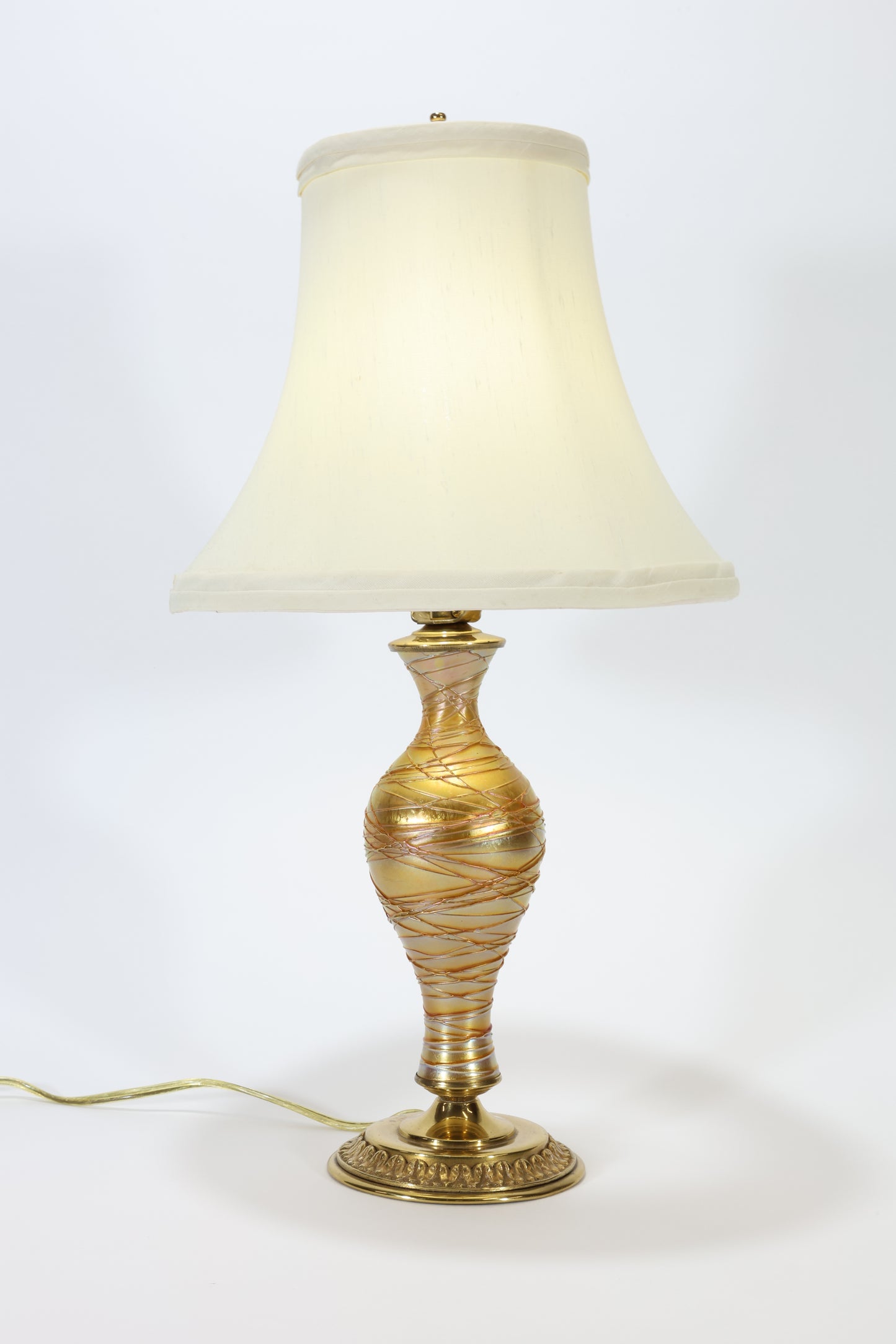 Durand Pulled Glass Table Lamp