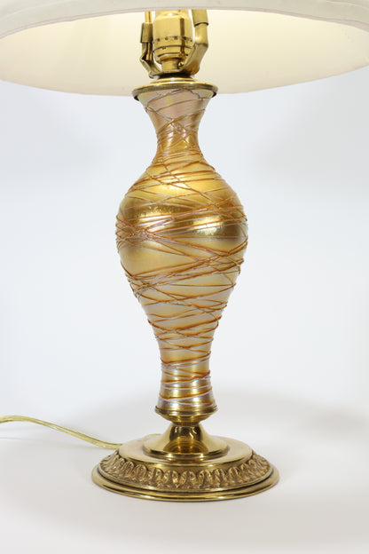 Durand Pulled Glass Table Lamp