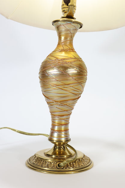 Durand Pulled Glass Table Lamp