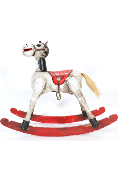 A Musical Rocking Horse Attributed to Lester Raymer